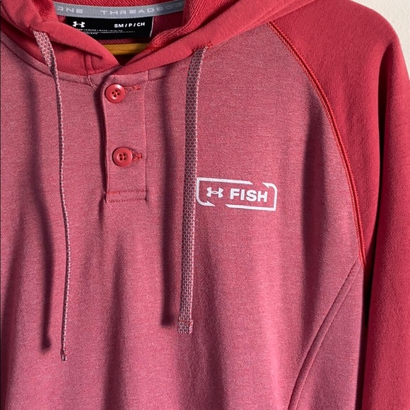 NEW UNDER ARMOUR FISH SWEATER - Picture 2 of 5